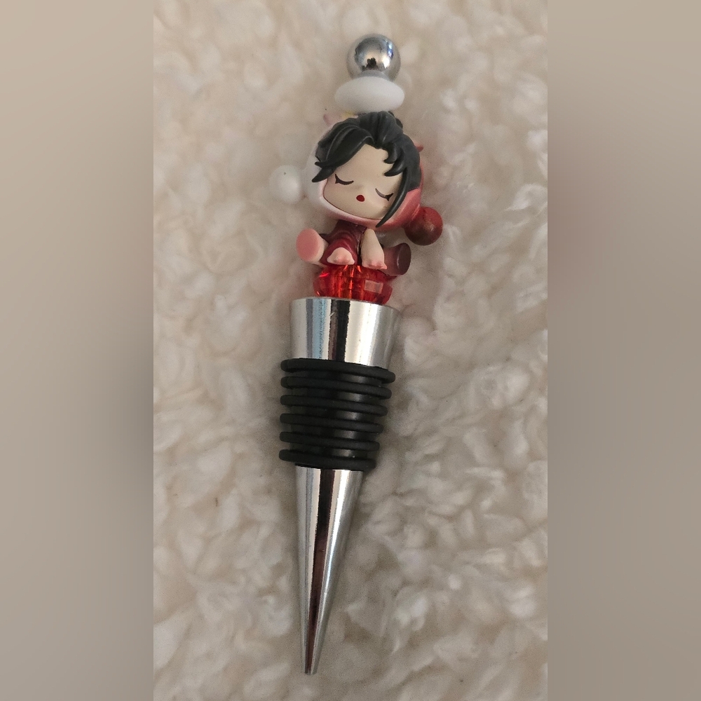 Skullpanda Wine Bottle Stopper